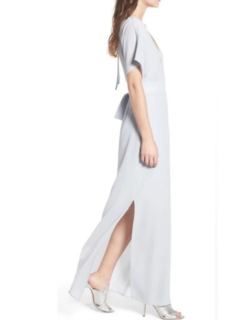 NWT WAYF Chiffon Maxi Dress